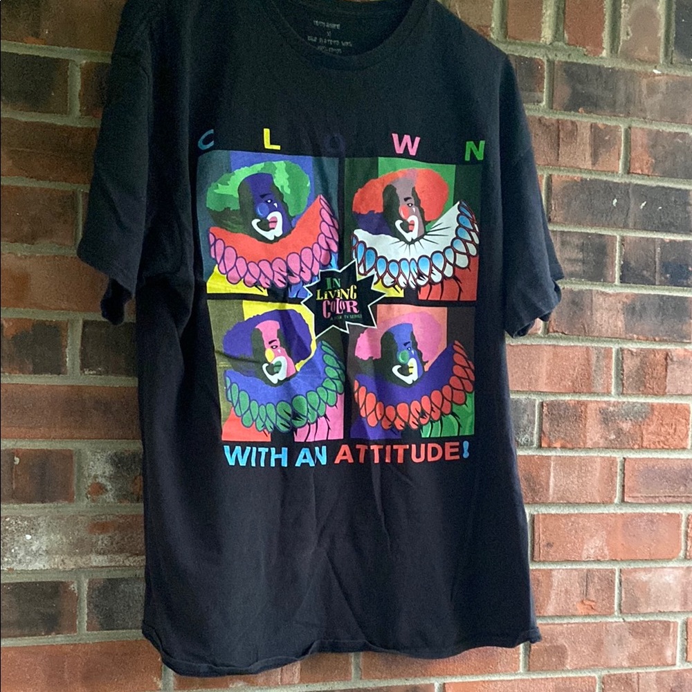 In Living Color Black Graphic T-Shirt